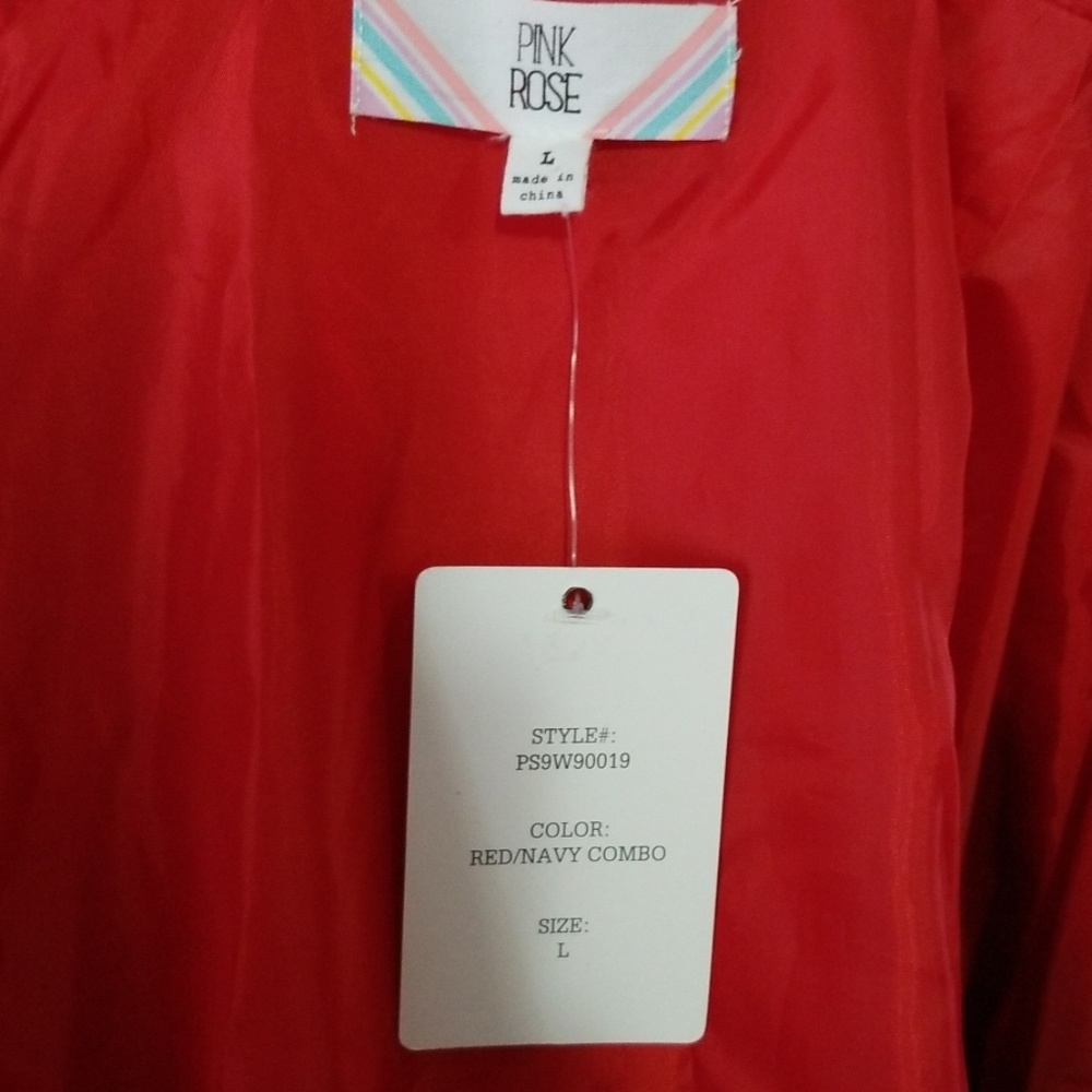 Pink Rose Windbreaker - Picture 3 of 3